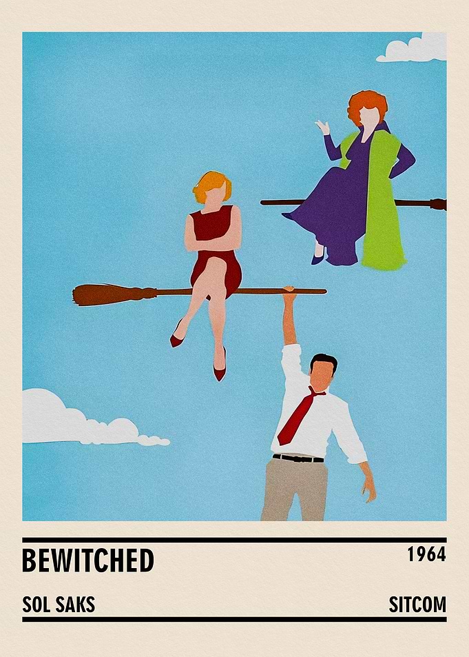 Bewitched minimalist poster