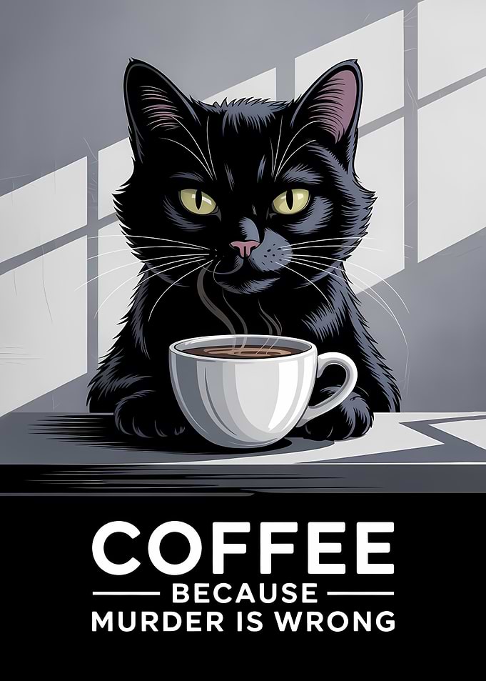 Coffee Because Murder Is Wrong