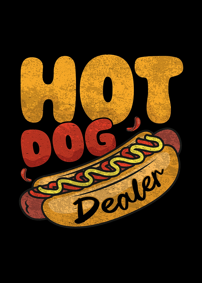 Hot Dog Dealer Graphic