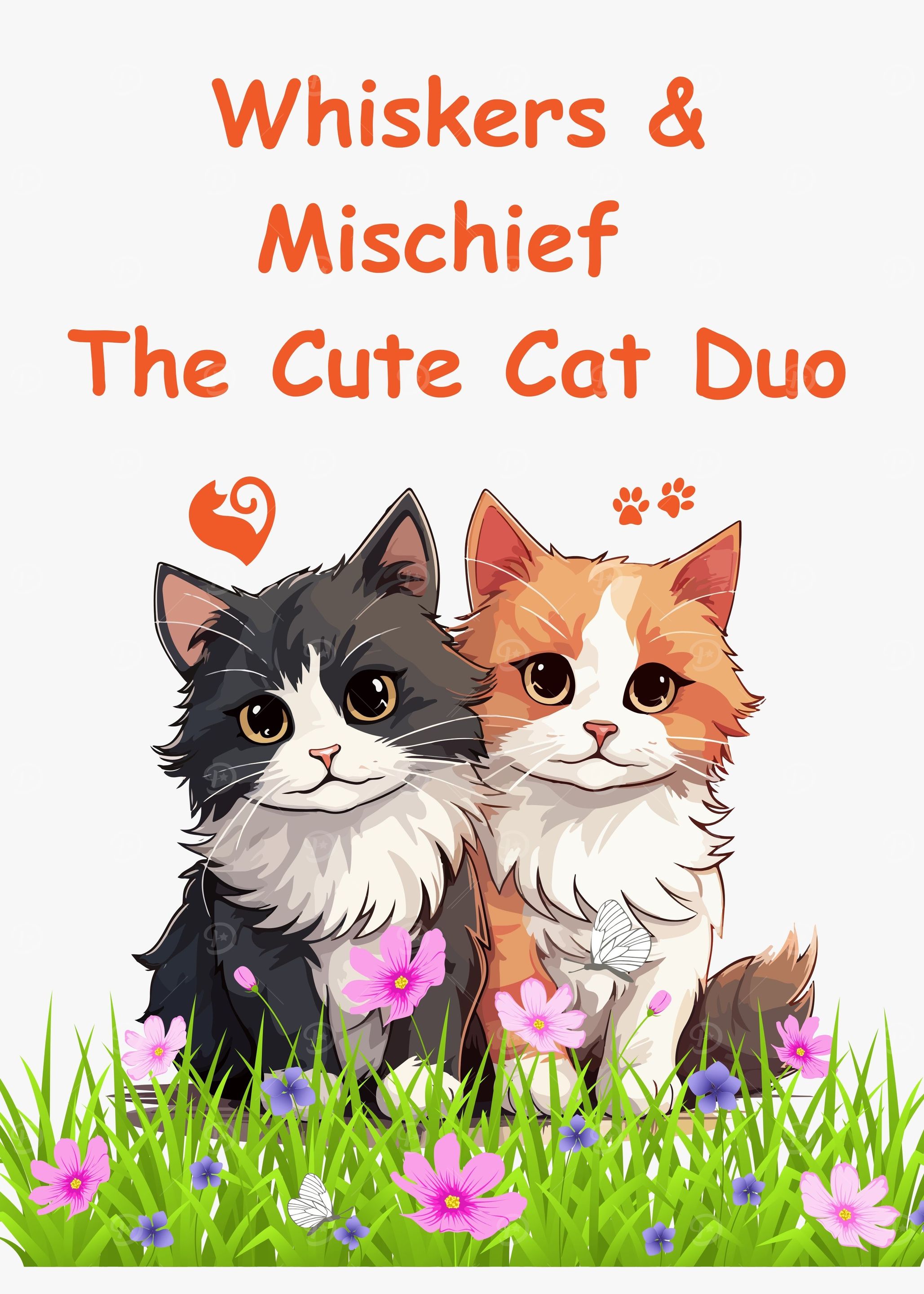 Whiskers & Mischief – The Cute Cat Duo