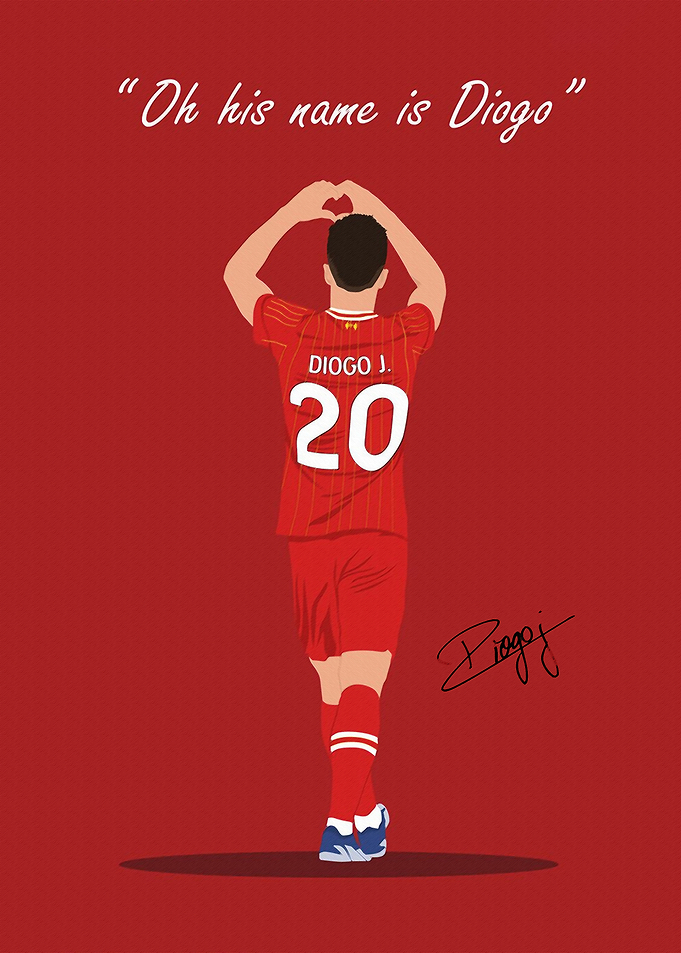 Diogo Jota Illustration