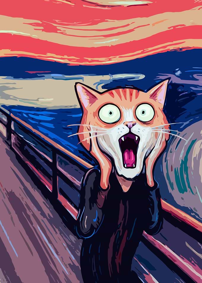 The Cat Parody Scream
