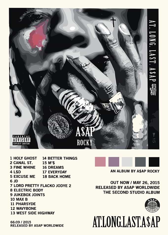 A$AP Rocky AT.LONG.LAST.A$AP Album Art