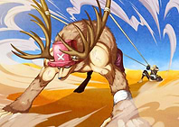 Iconic Painted Chopper Heavy Point and Usopp