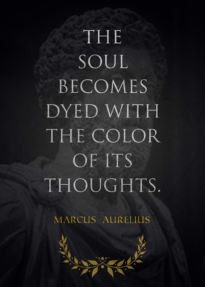 Marcus Aurelius Quote Art