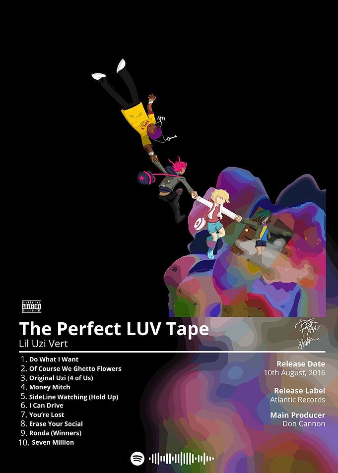 lil uzi The Perfect LUV Tape Album Cover