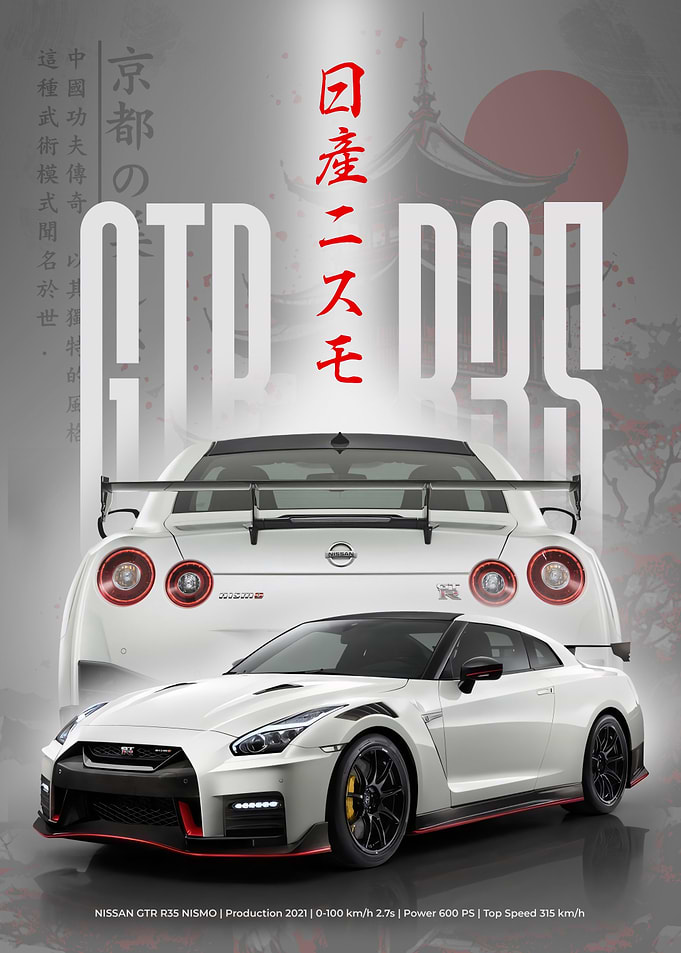 Nissan GTR R35 Nismo Japanese Style