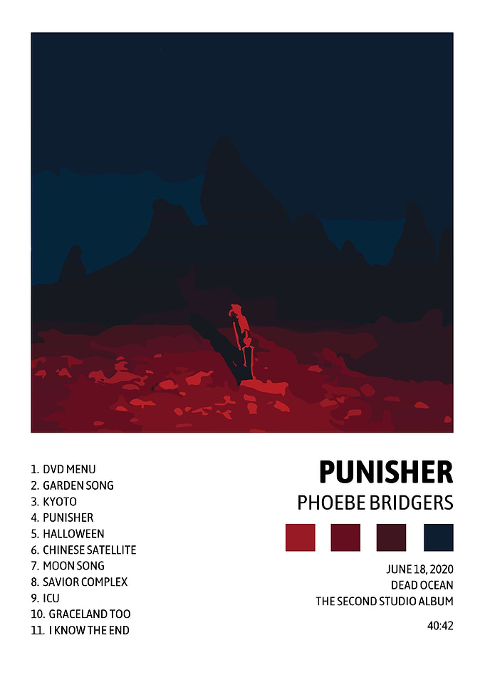 Phoebe Bridgers Punisher Album Cover Art