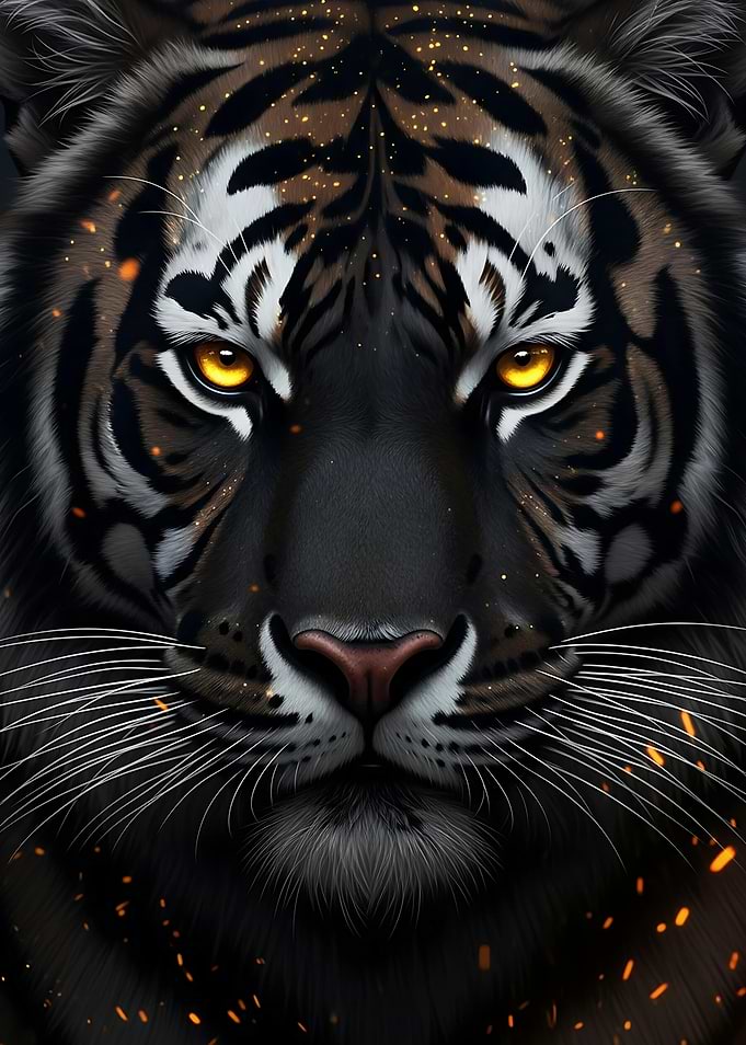 Golden Eyes Tiger