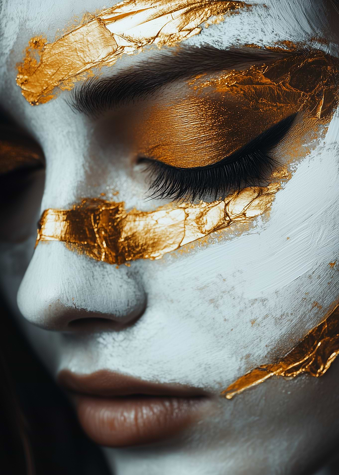 Golden Beauty Portrait