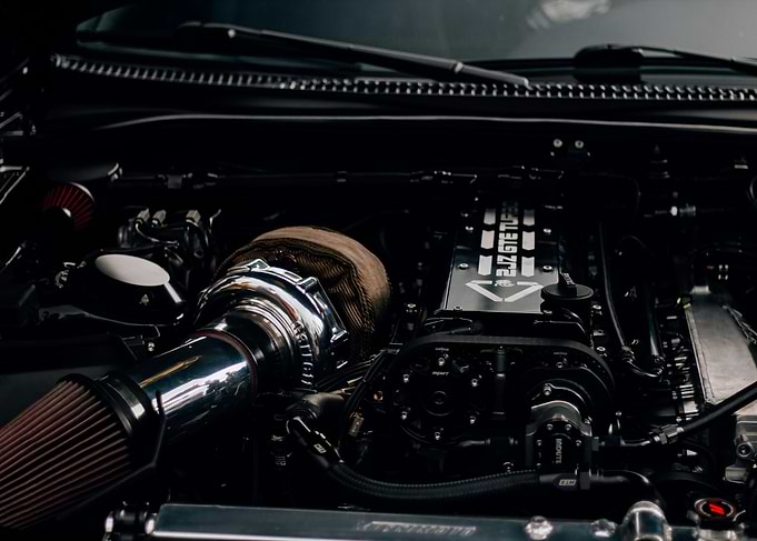Supra Big Turbo Close-Up