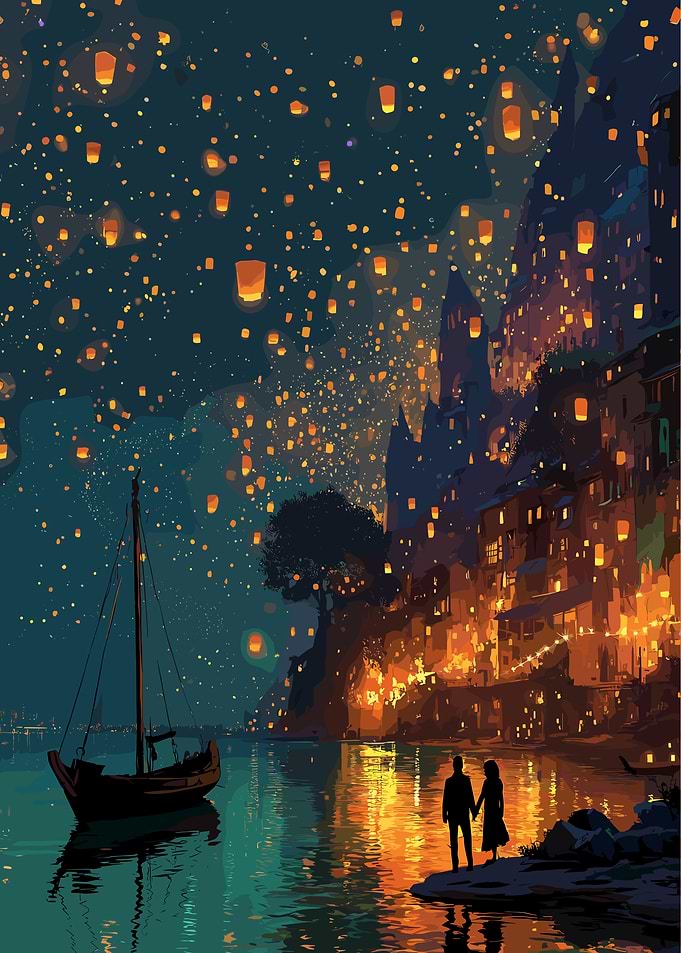 Lantern Festival by the Sea