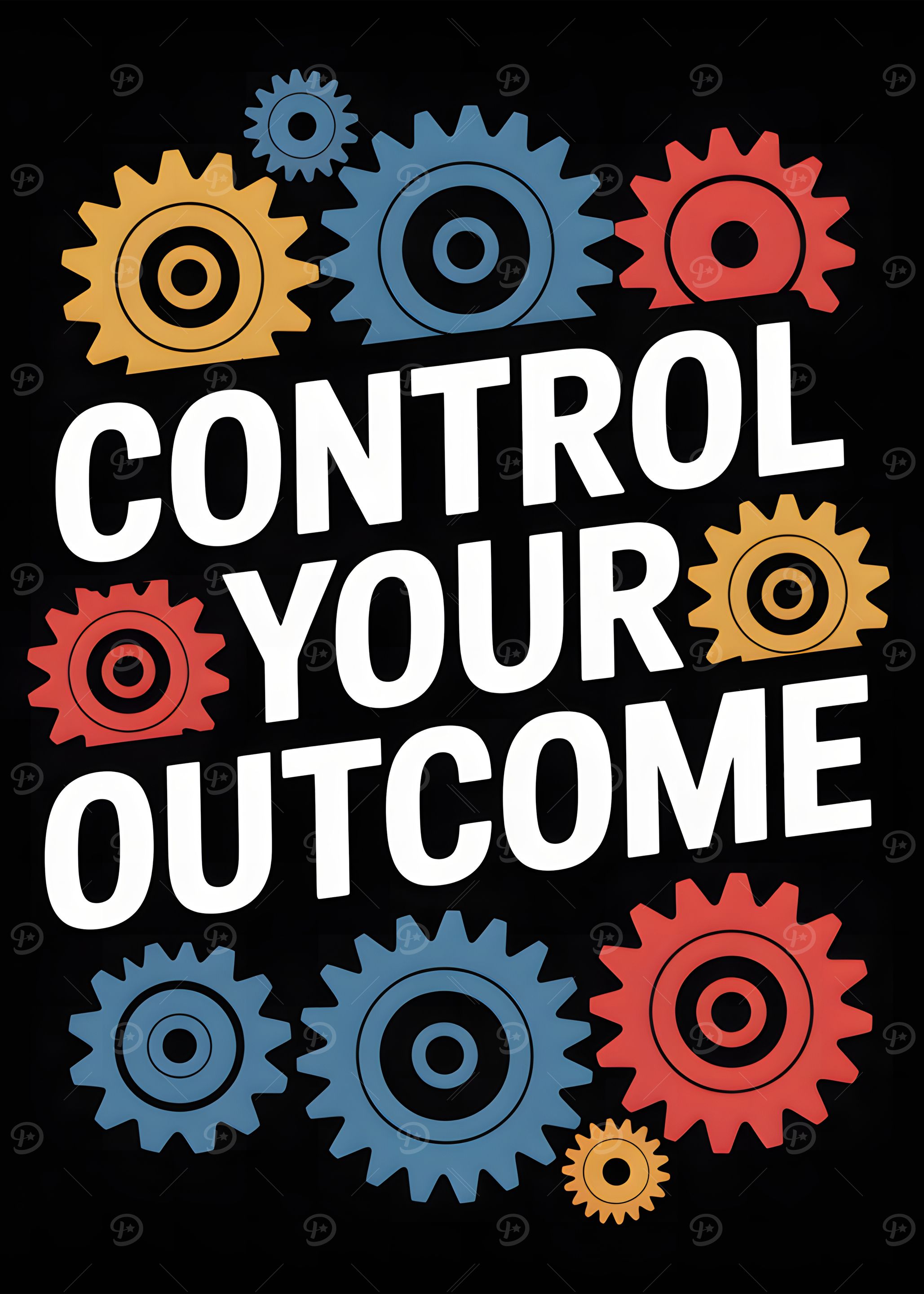 Control Your Outcome Gear Graphic