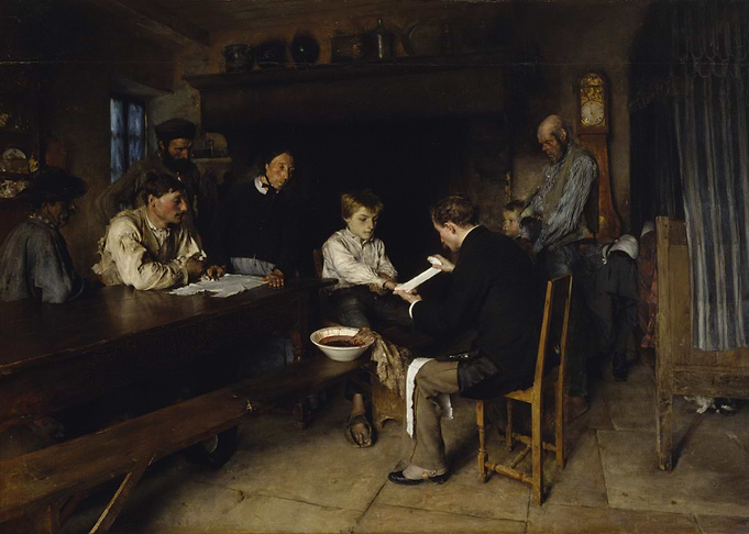 The Doctor by Luke Fildes Painting