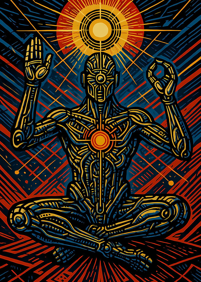 Cyber Ascension: The Biomechanical Yogi