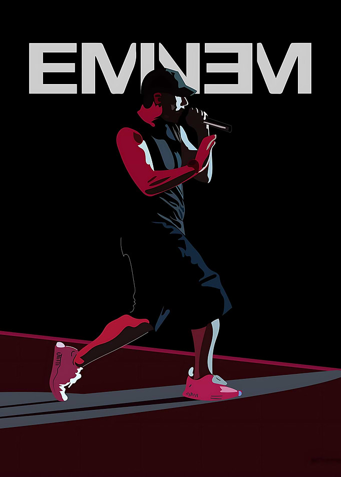 Eminem Performing Art