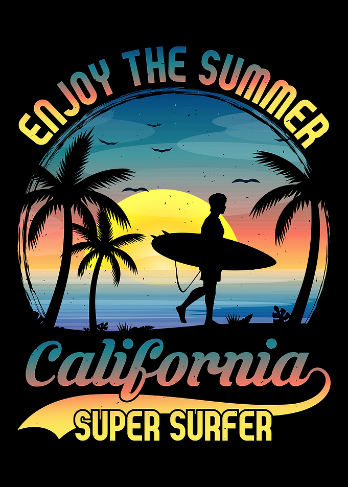 Enjoy the Summer: California Super Surfer