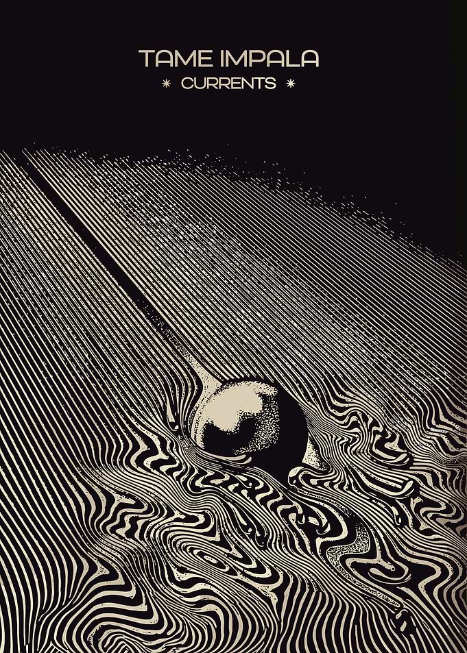 Tame Impala Currents Album Cover Art