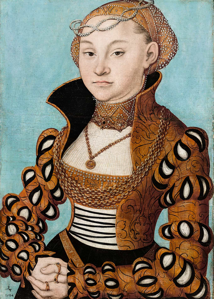 Portrait of a Woman by Cranach