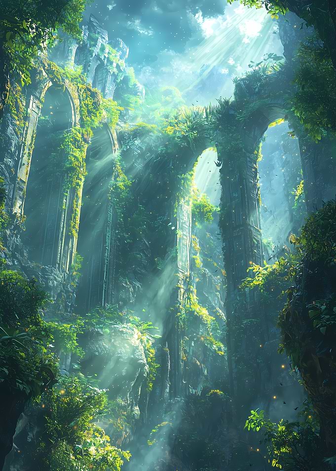 The Forgotten Sanctuary – Nature Reclaims the Light