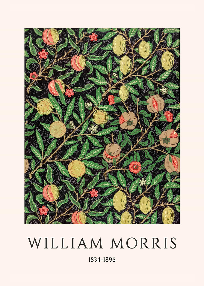 William Morris Fruit Pattern Art Print
