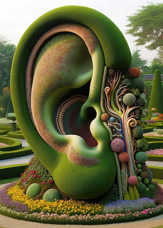 Ear Topiary