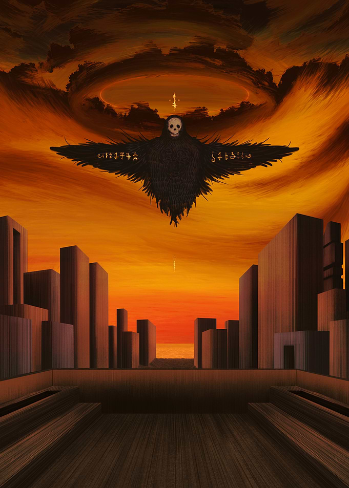 The Angel - Apocalyptic Cityscape