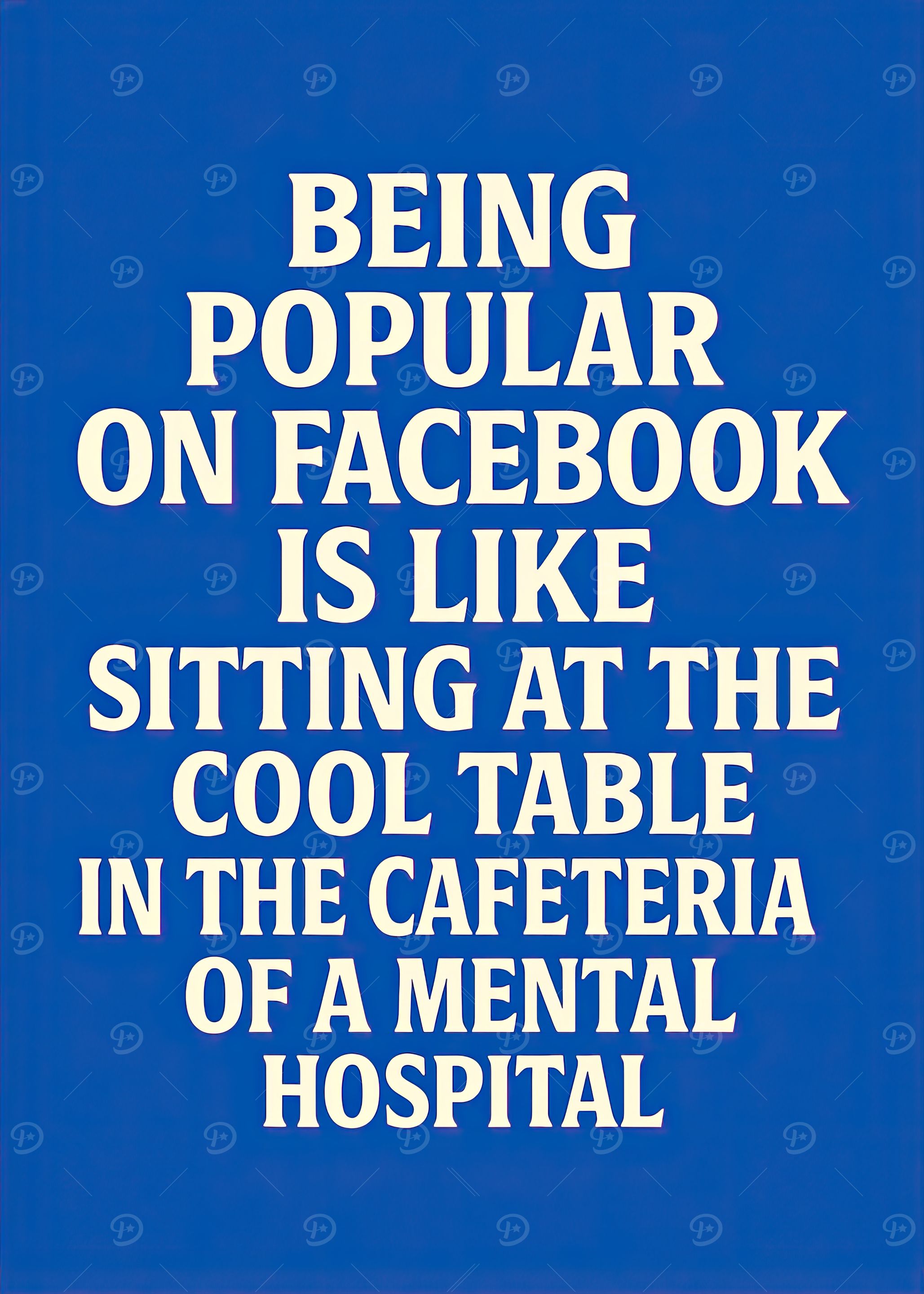 Facebook Popularity Mental Hospital Analogy