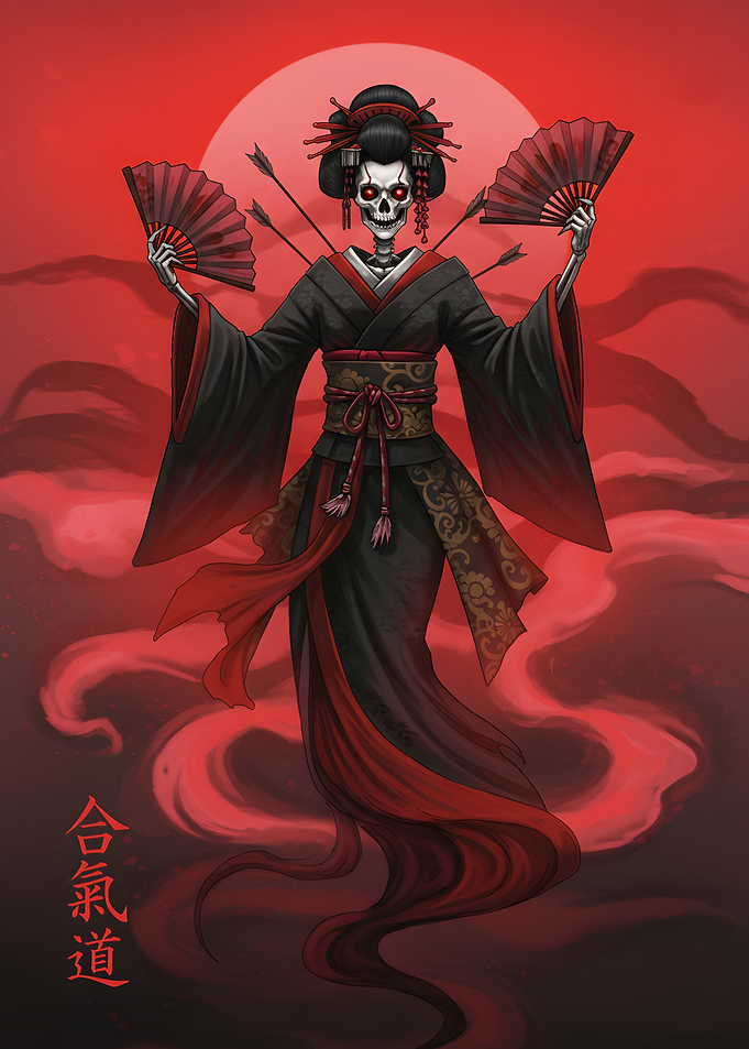 Geisha of the Crimson Fog