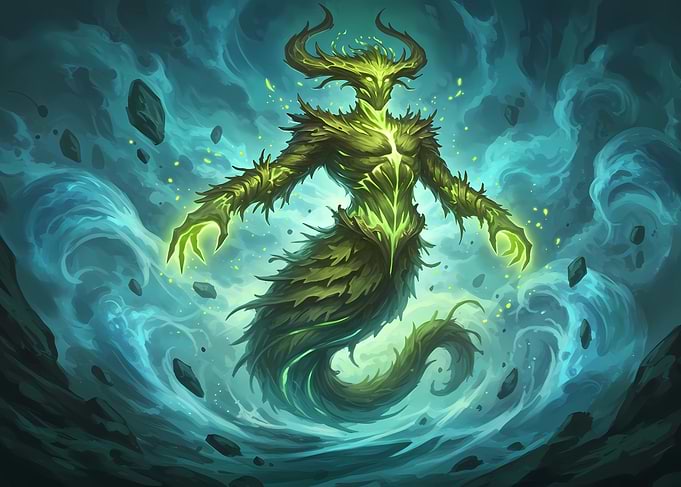 Mystical Forest Guardian Digital Art