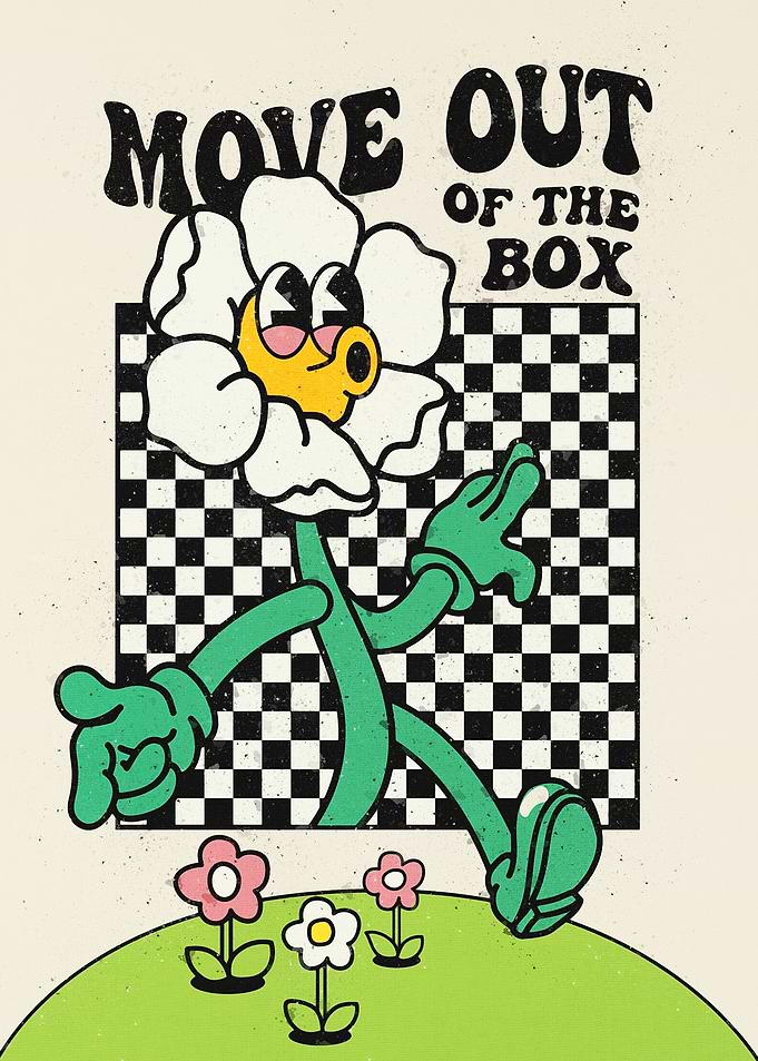Move Out of the Box Flower