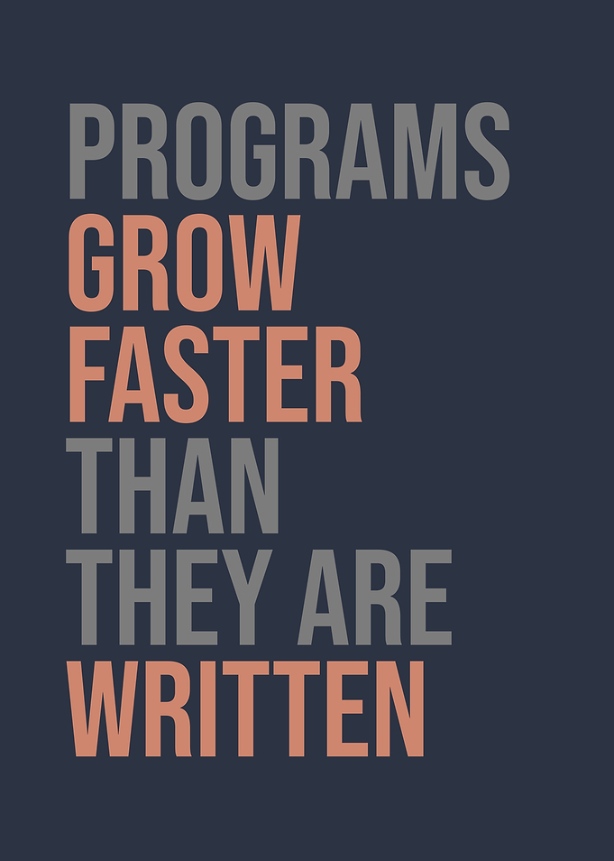 Programs Grow Faster Text Art Programming Language