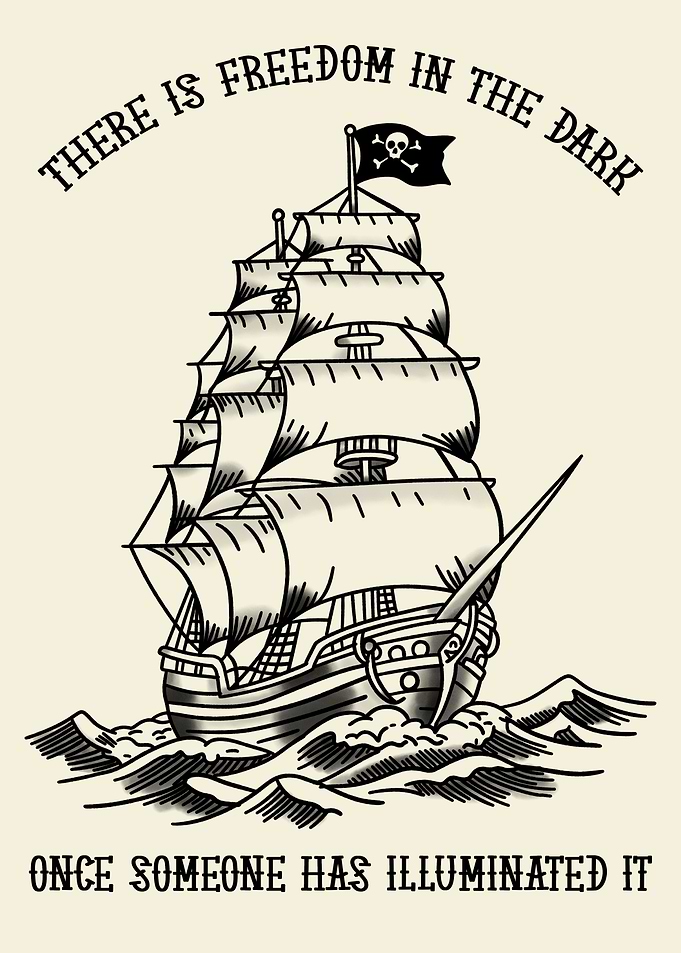 Pirate Ship – Freedom In The Dark (Black Sails)