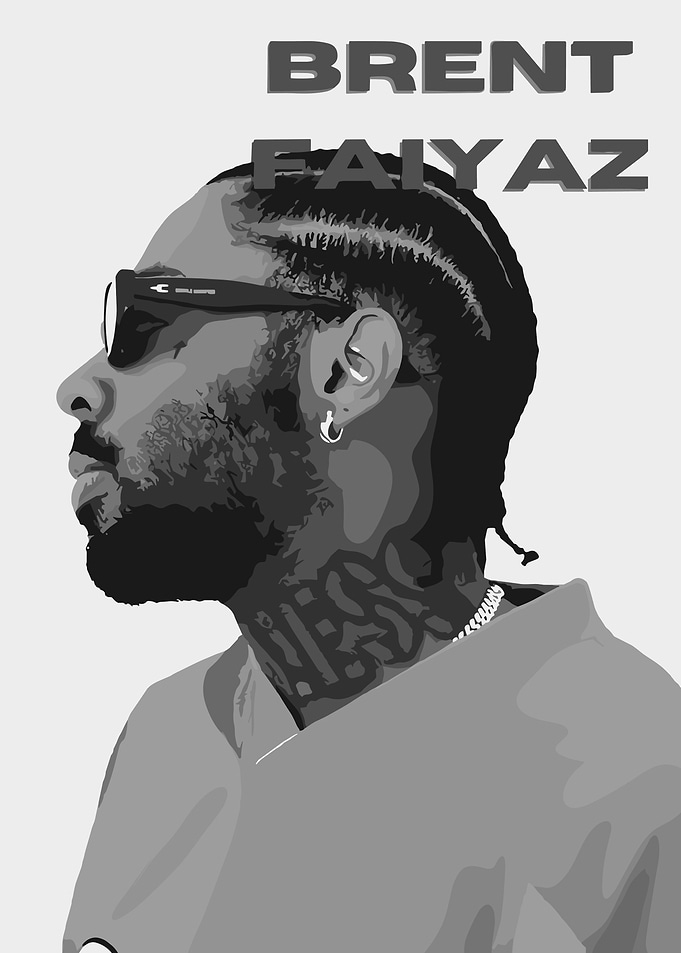 Brent Faiyaz Portrait