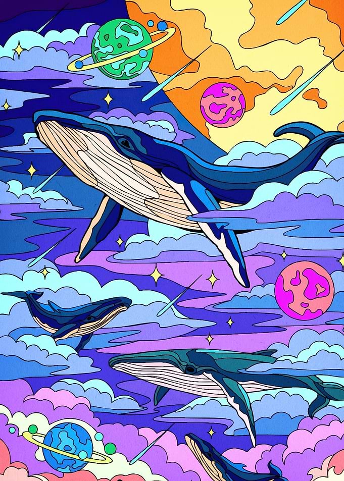 Whales Space Animal