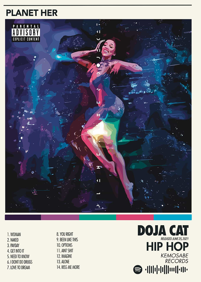 Doja Cat - Planet Her Album Cover