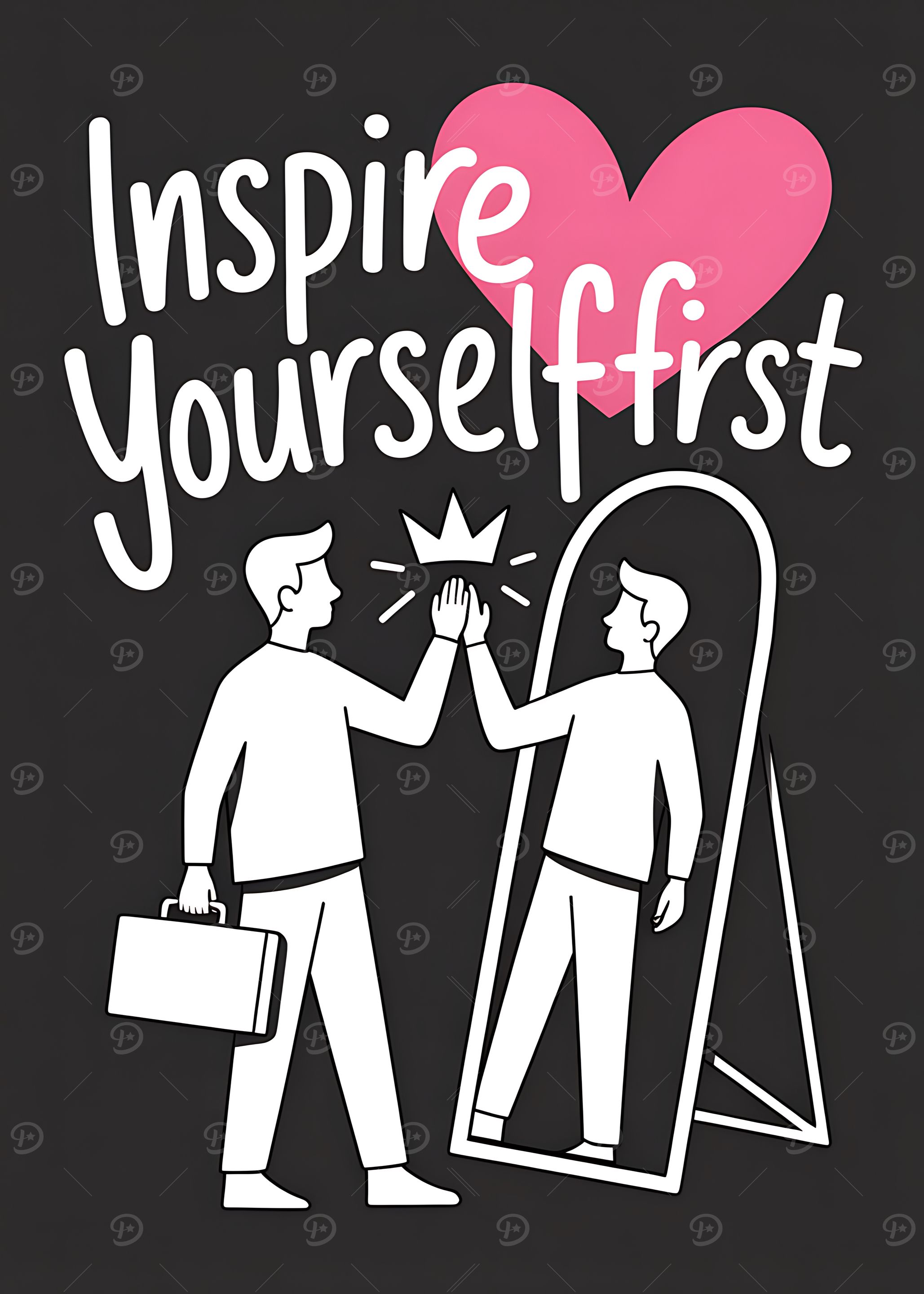 Inspire Yourself First Illustration