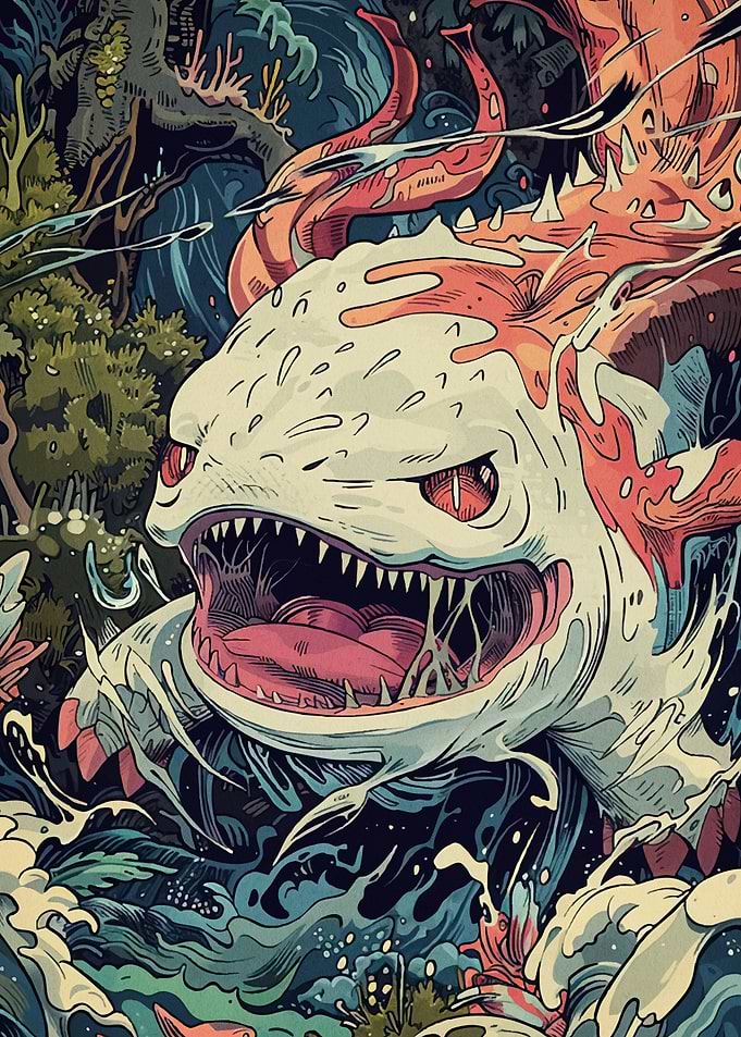 Monster Deep Animal