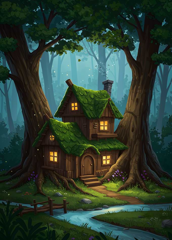 Hidden Forest House