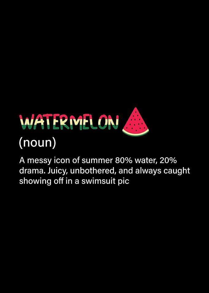 Watermelon Definition Summer Icon