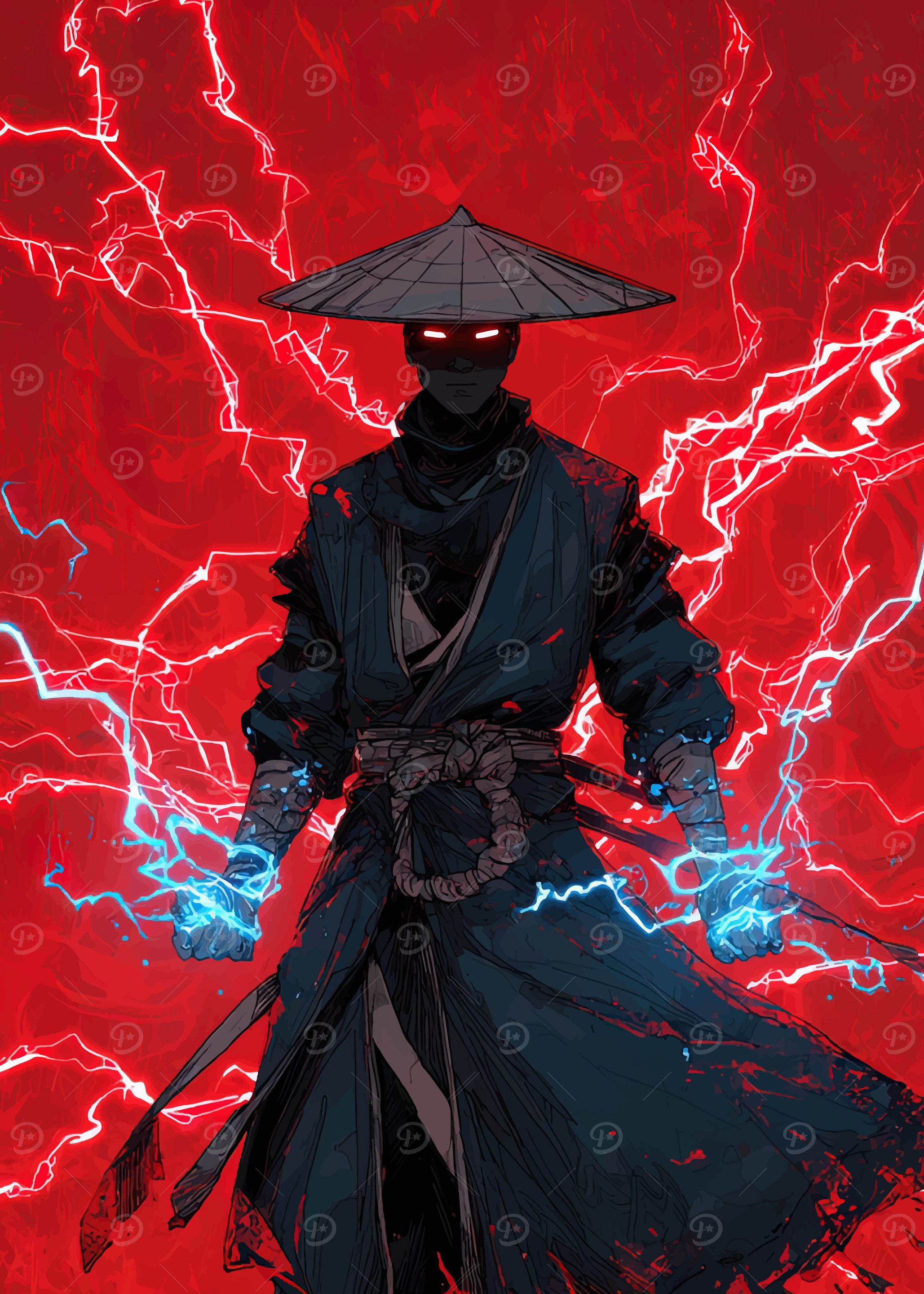Mystic Warrior with Lightning Powers