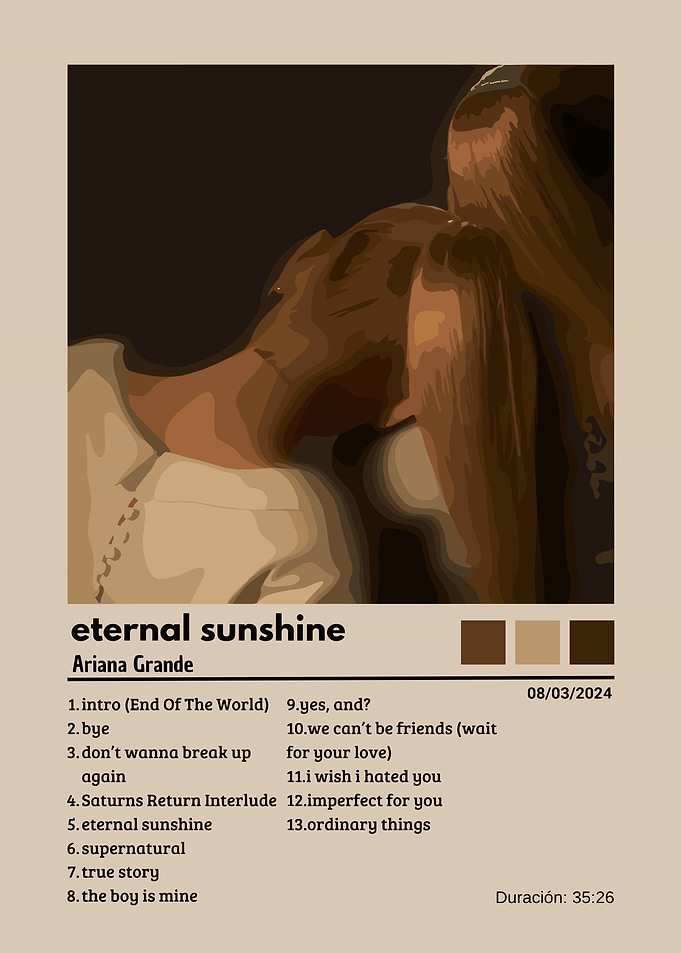 Ariana Grande Eternal Sunshine Album