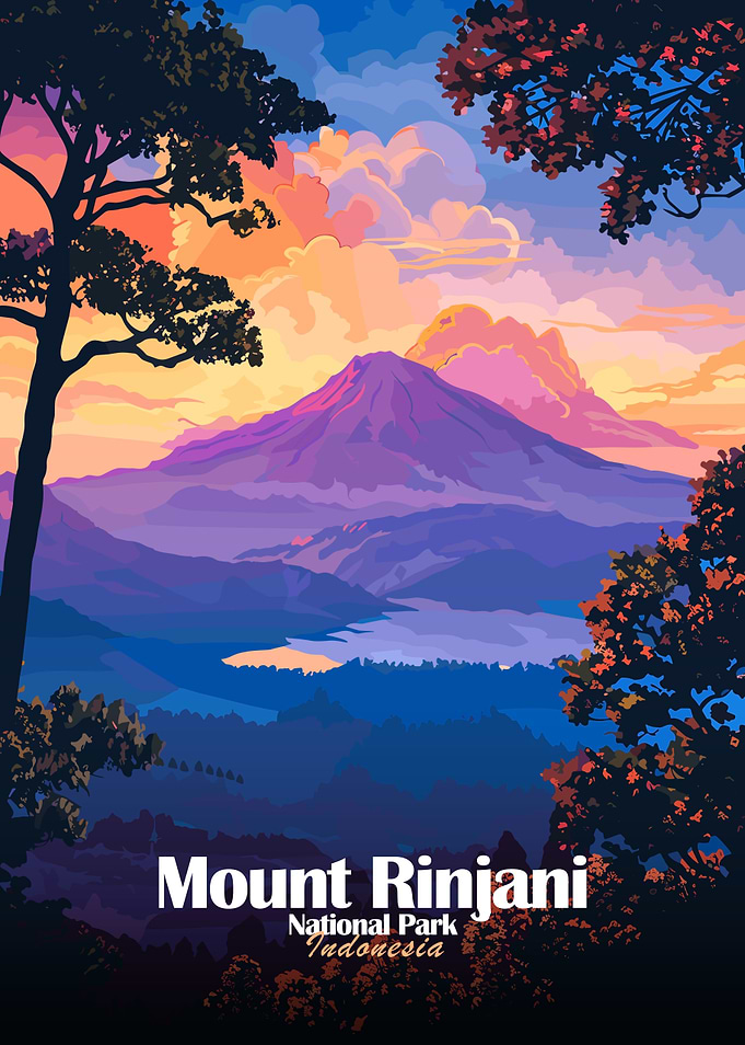 Mount Rinjani National Park, Indonesia