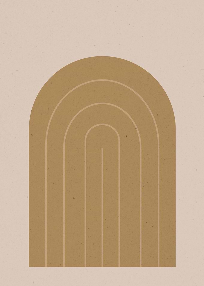 Minimalist Arch Boho Art