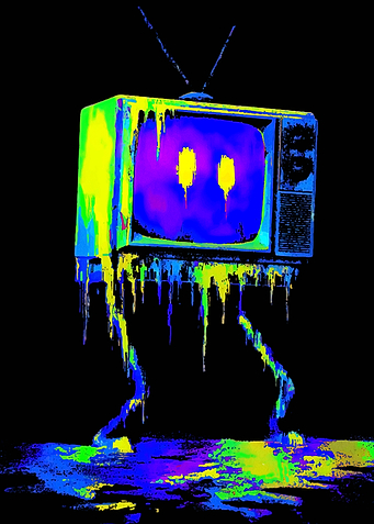 Psychedelic TV Monster