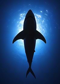 Great White Shark Silhouette