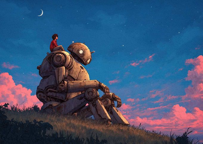 Boy Robot Hilltop