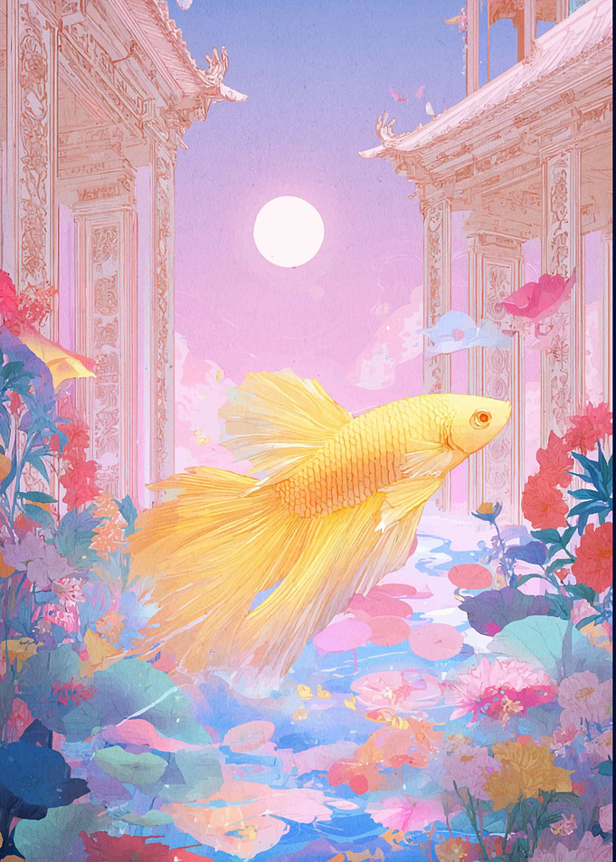 Golden Fish Dreamy