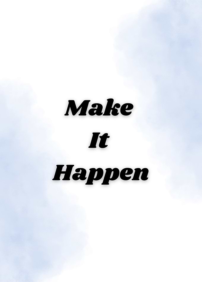 Make It Happen – Bold Action-Inspiring Wall Art