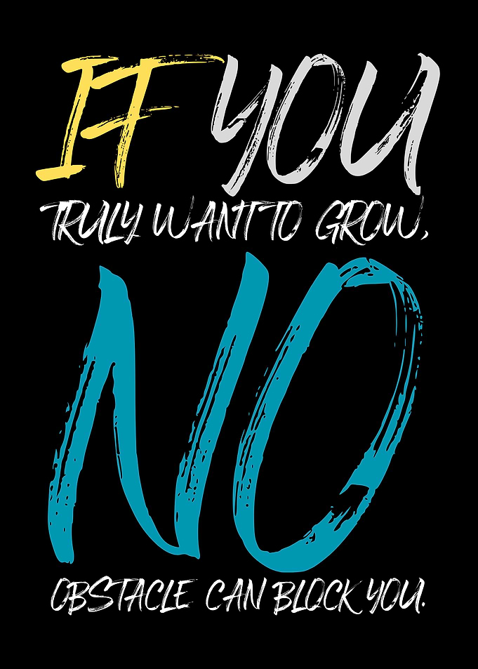 Inspirational Quote: No Obstacle
